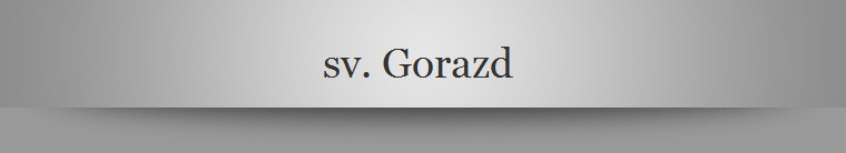 sv. Gorazd 